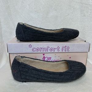 Brand New Jellypop Cable Knit Flats